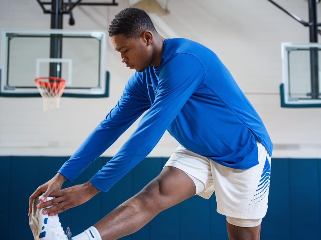 Pourquoi les étirements sont essentiels après une séance de basket intense